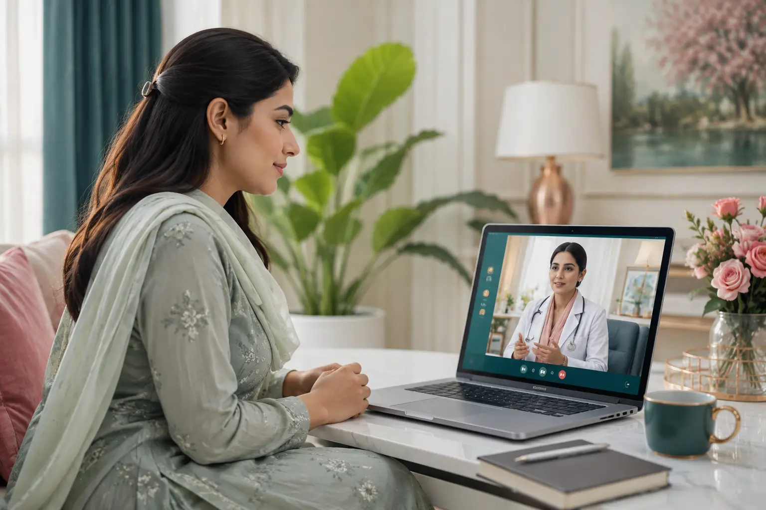 Online Gynecologist Consultation in Pakistan: What Can Be Managed?